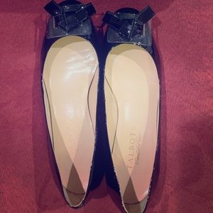 Talbots shoe black flats